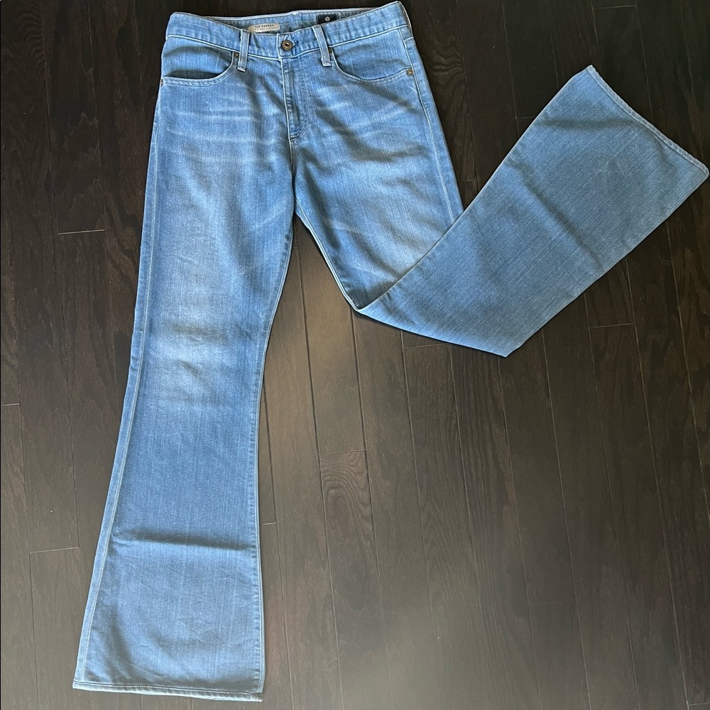 AG “The Farrah” 70s Bell Bottom Jeans in light wash
